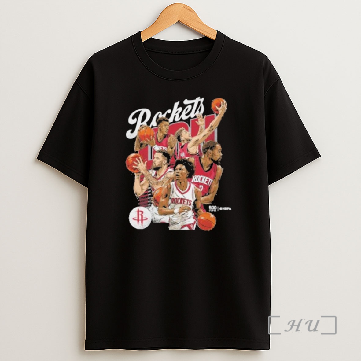 Officials Houston Rockets Starting 5 Players Premium Shirt Sweatshirt Tee