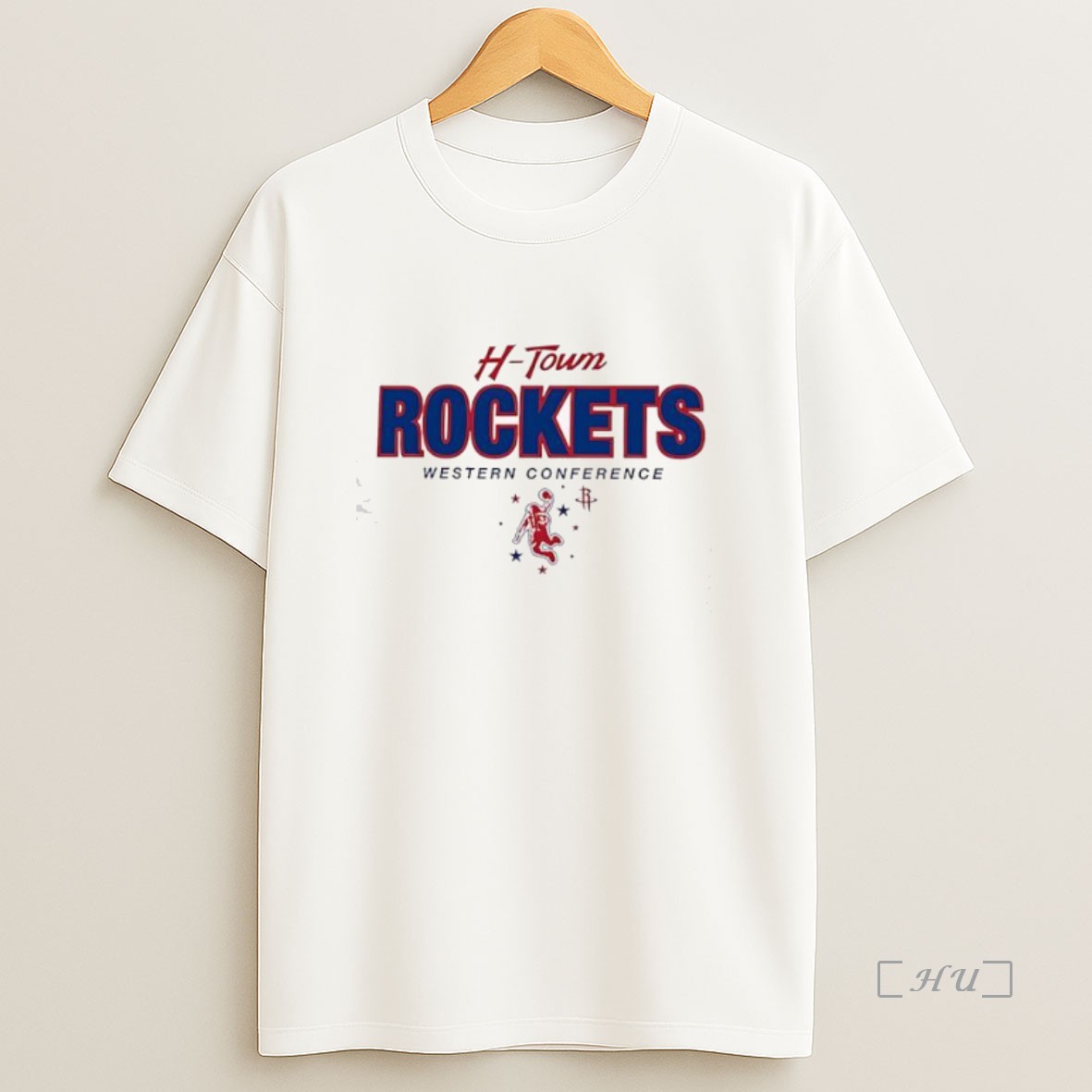 Officials Houston Rockets Western Conference Low Block Franklin Premium Shirt Sweatshirt Tee