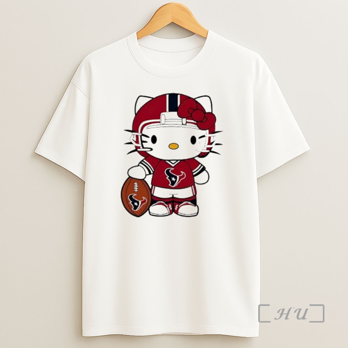 Officials Houston Texans Hello Kitty 2025 Nfl Christmas Gameday Premium Shirt Sweatshirt Tee