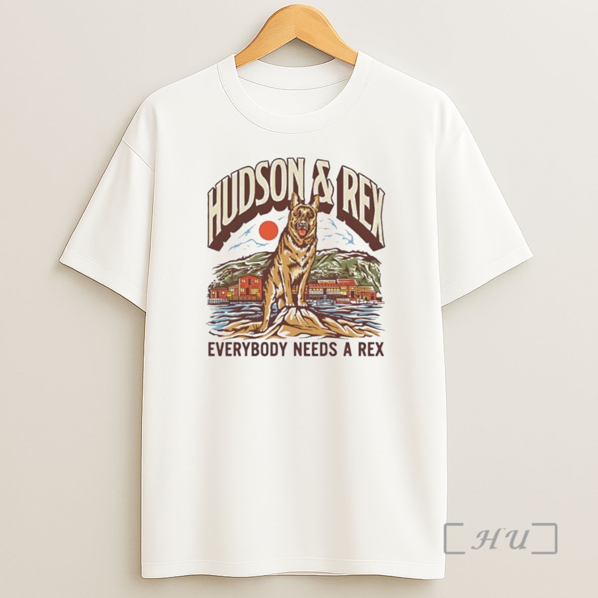 Officials Hudson Rex Everybody Needs A Rex German Shepherd Dog Premium Shirt Sweatshirt Tee