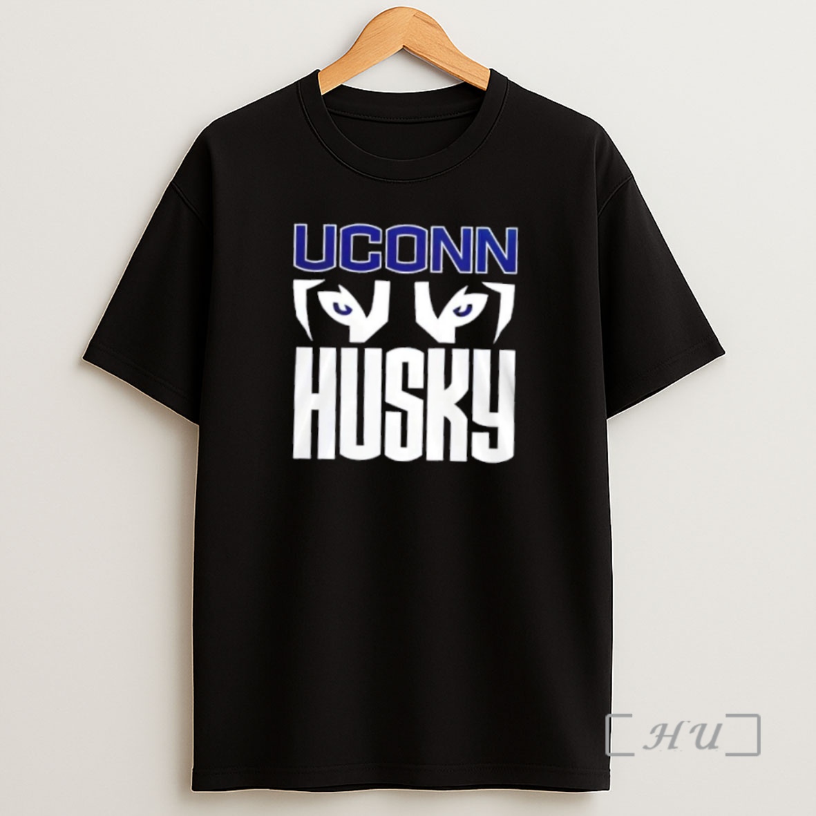 Officials Husky Uconn Huskies Mens Basketball 2 Sided Premium Shirt Sweatshirt Tee