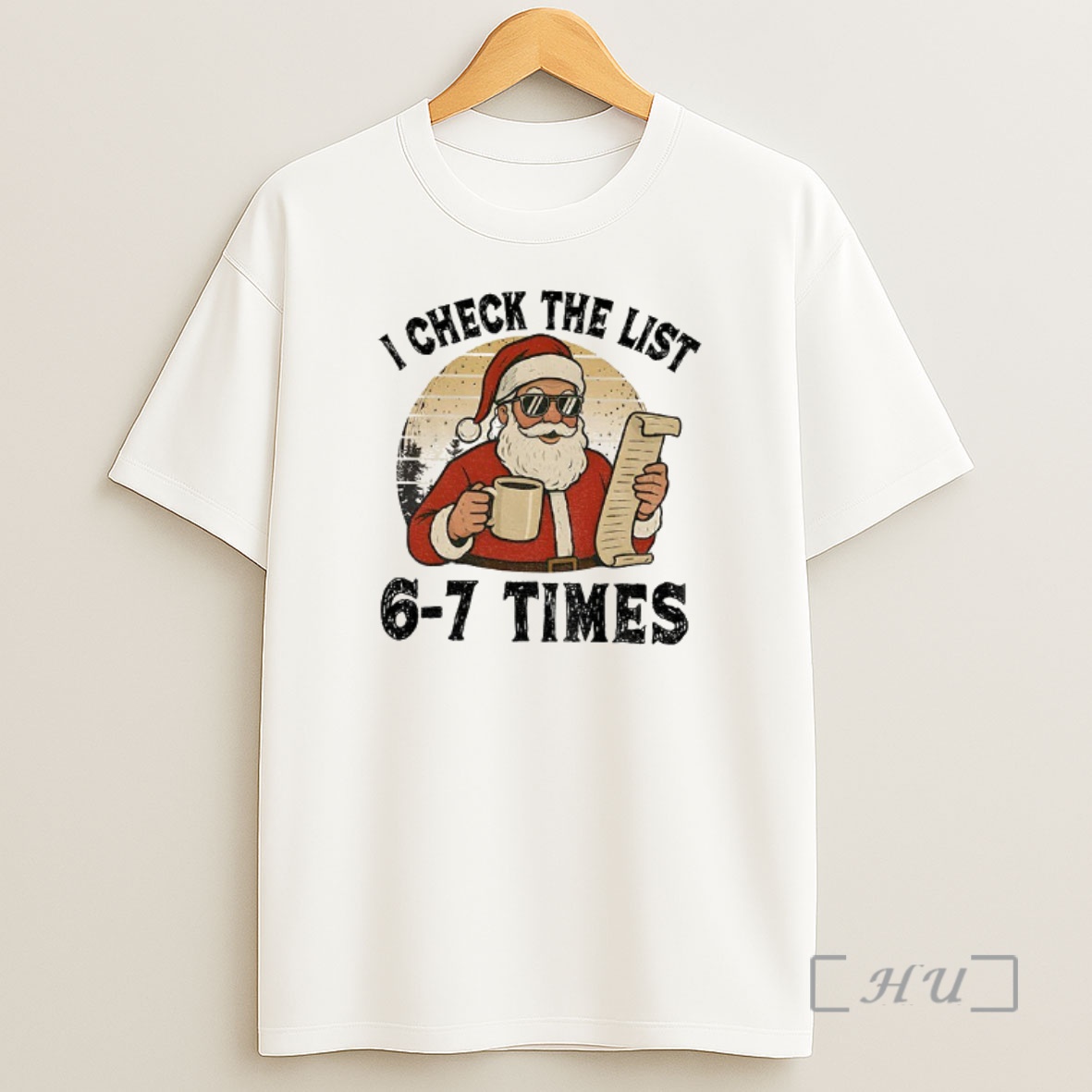 Officials I Check The List 6 7 Times Santa Vintage Premium Shirt Sweatshirt Tee