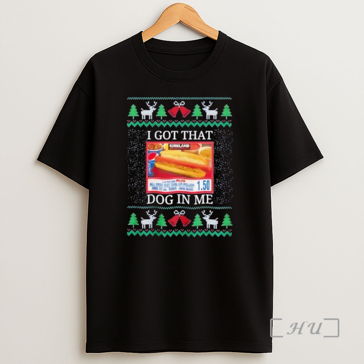 Officials I Got That Dog In Me Ugly Christmas Costco Hot Dog Premium Shirt Sweatshirt Tee