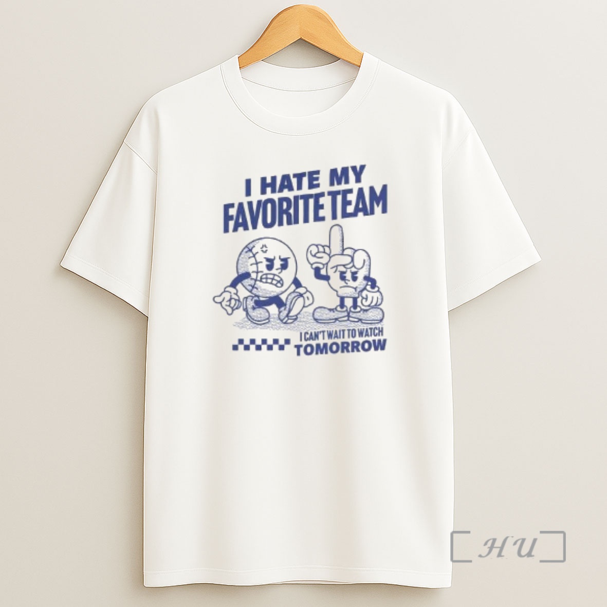 Officials I Hate My Favorite Team I Cant Wait To Watch Tomorrow Bad Hops Circle White Premium Shirt Sweatshirt Tee