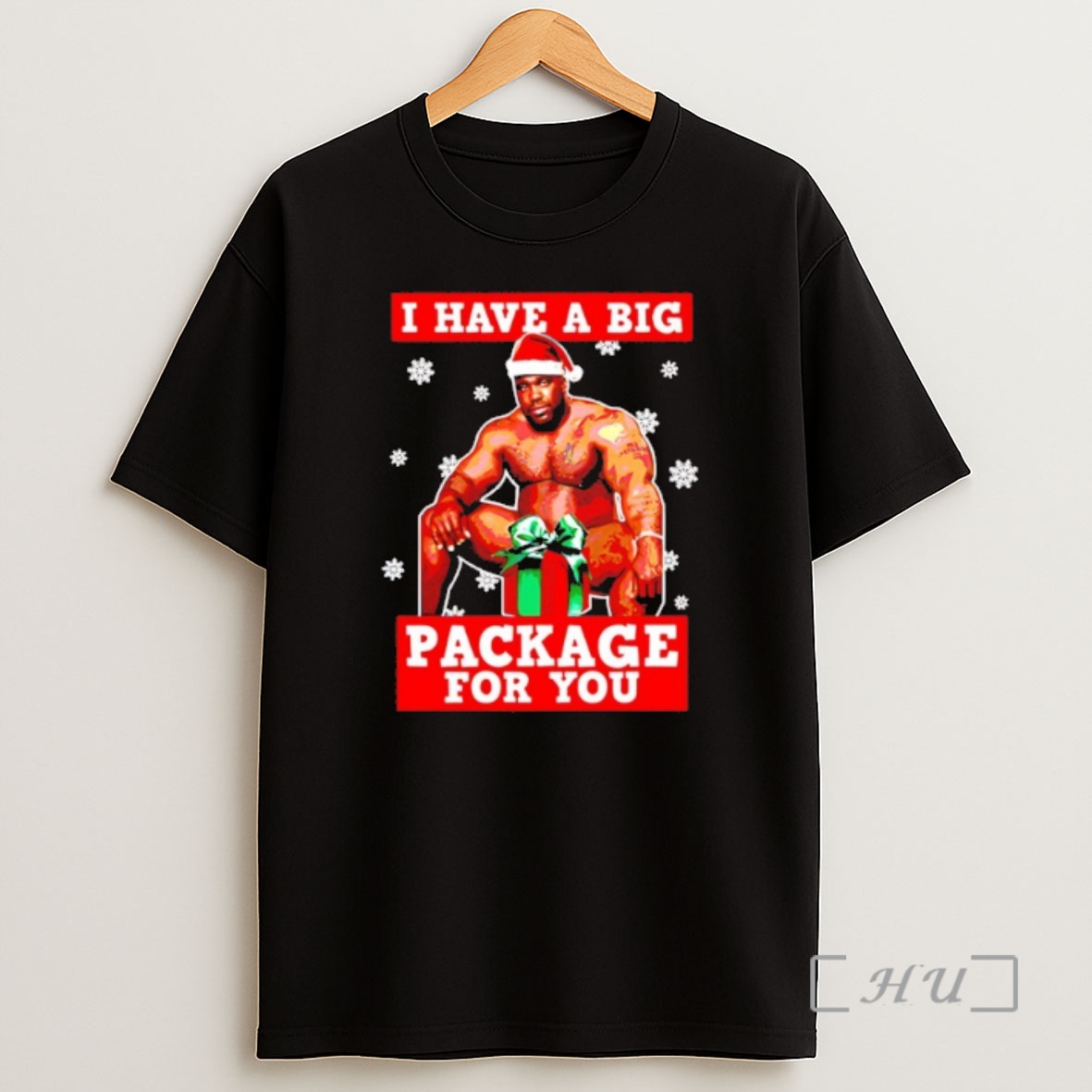 Officials I Have A Big Package For You Barry Sitting Inappropriately Christmas Premium Shirt Sweatshirt Tee