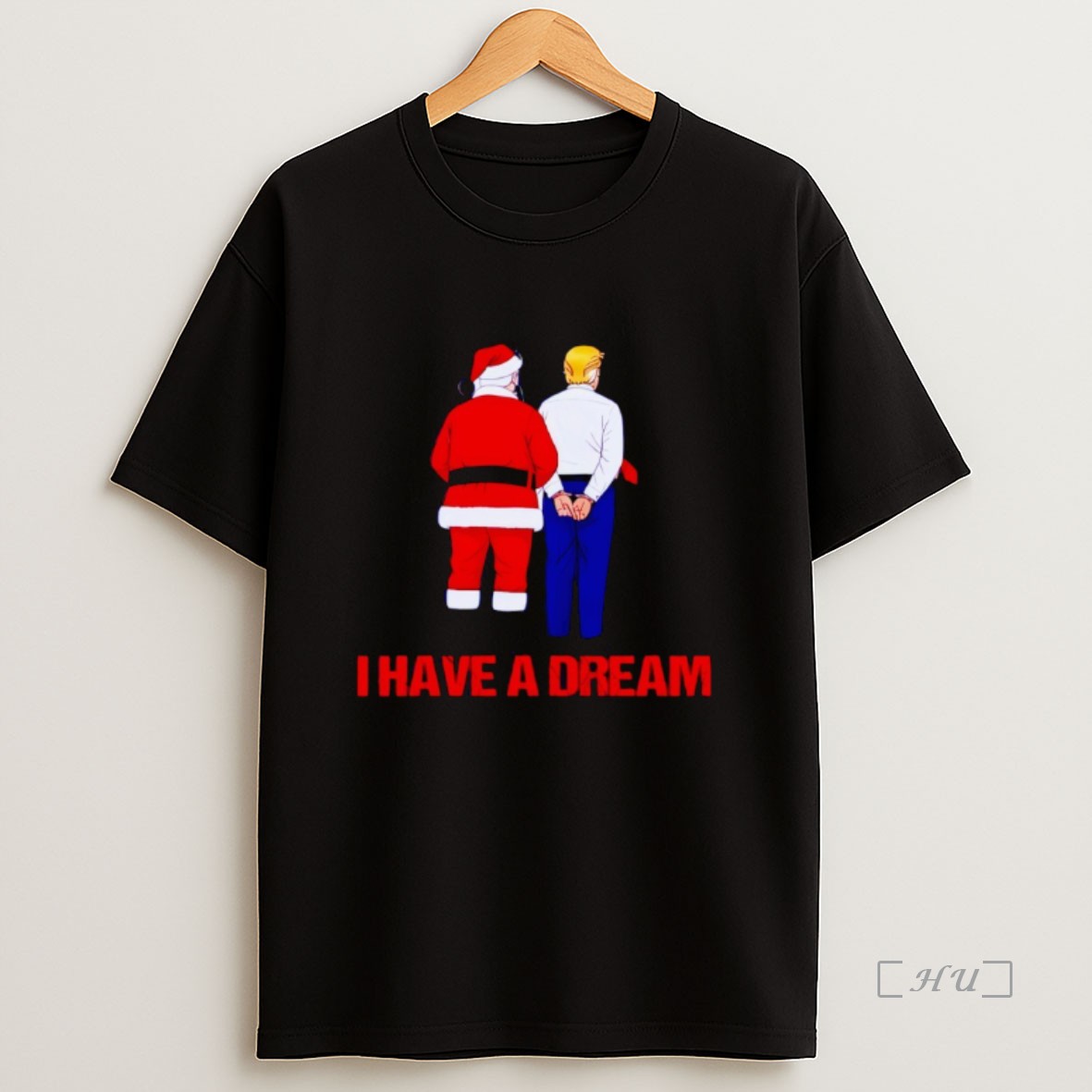 Officials I Have A Dream Santa Claus And Trump Premium Shirt Sweatshirt Tee