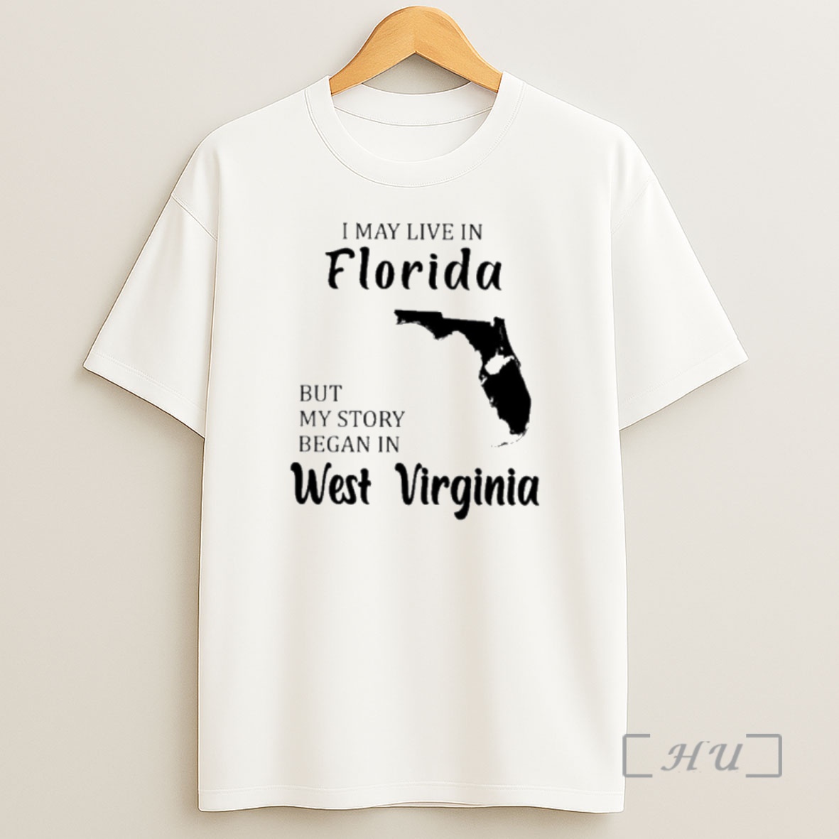 Officials I May Live In Florida But My Story Began In West Virginia Premium Shirt Sweatshirt Tee
