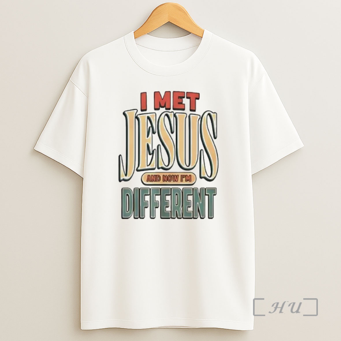 Officials I Met Jesus And Now Im Different Premium Shirt Sweatshirt Tee