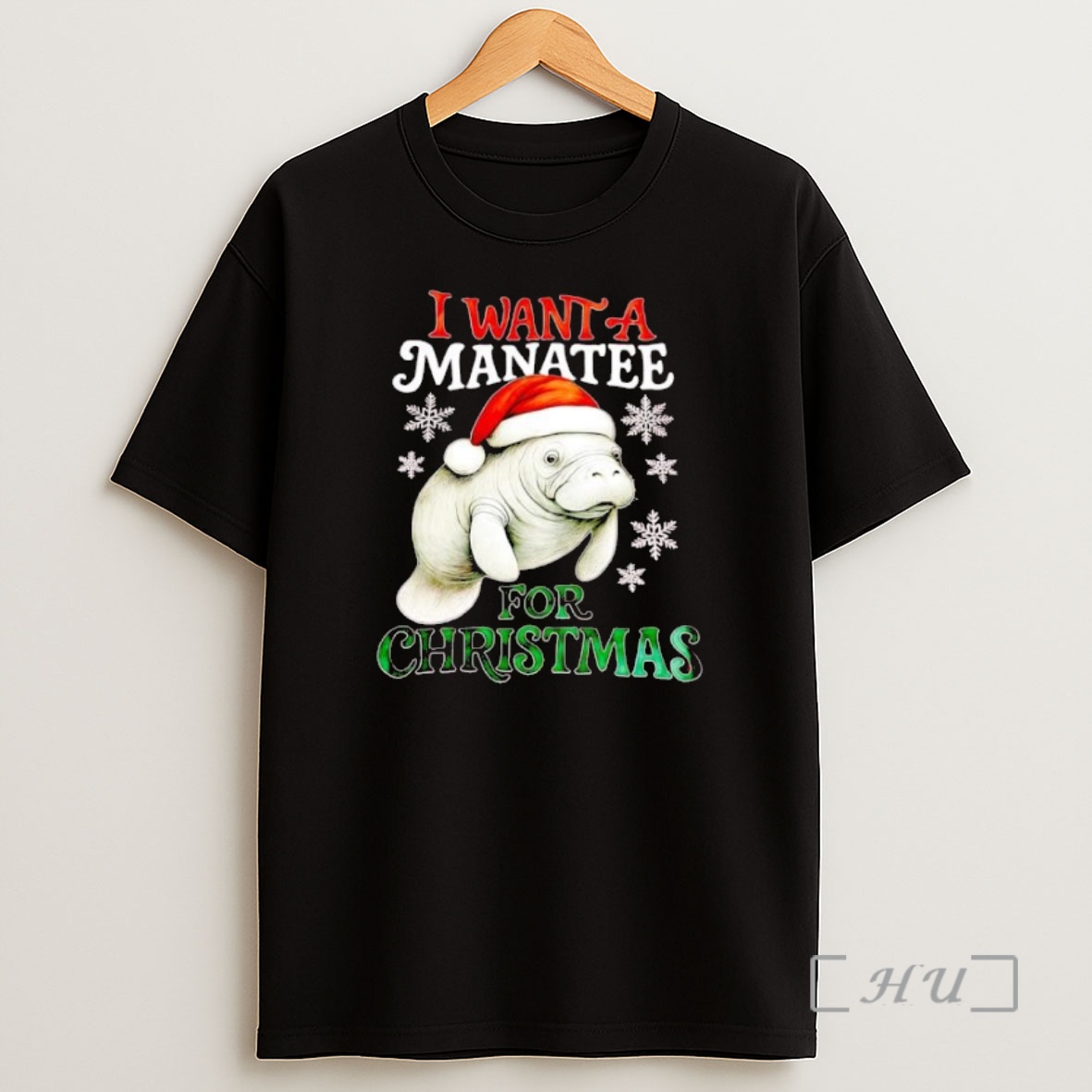 Officials I Want A Manatee For Christmas Premium Shirt Sweatshirt Tee