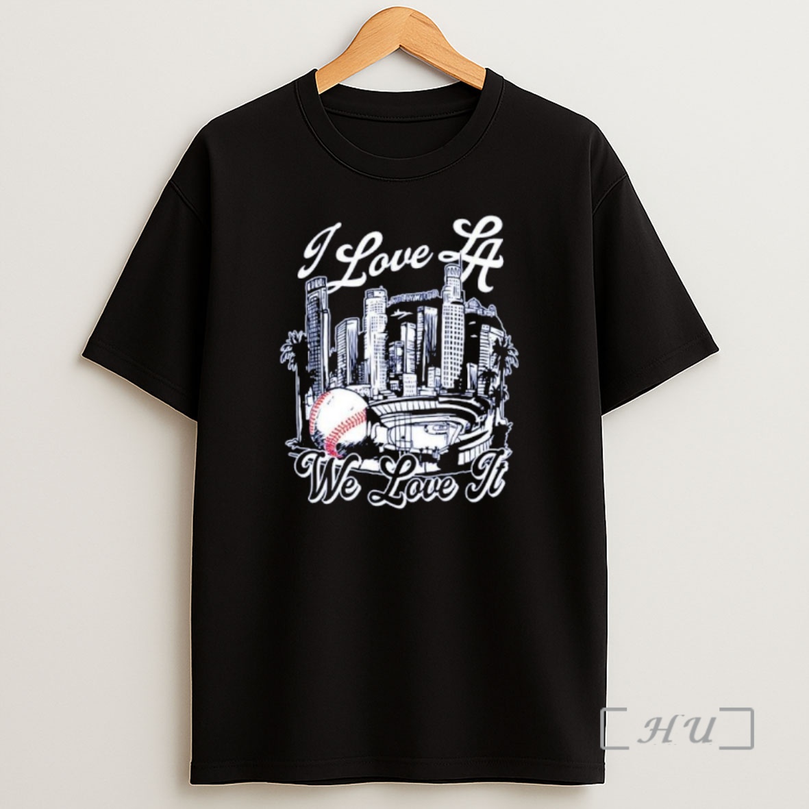 Officials I Love Los Angeles Dodgers Baseball We Love It Skyline Ornaments Premium Shirt Sweatshirt Tee