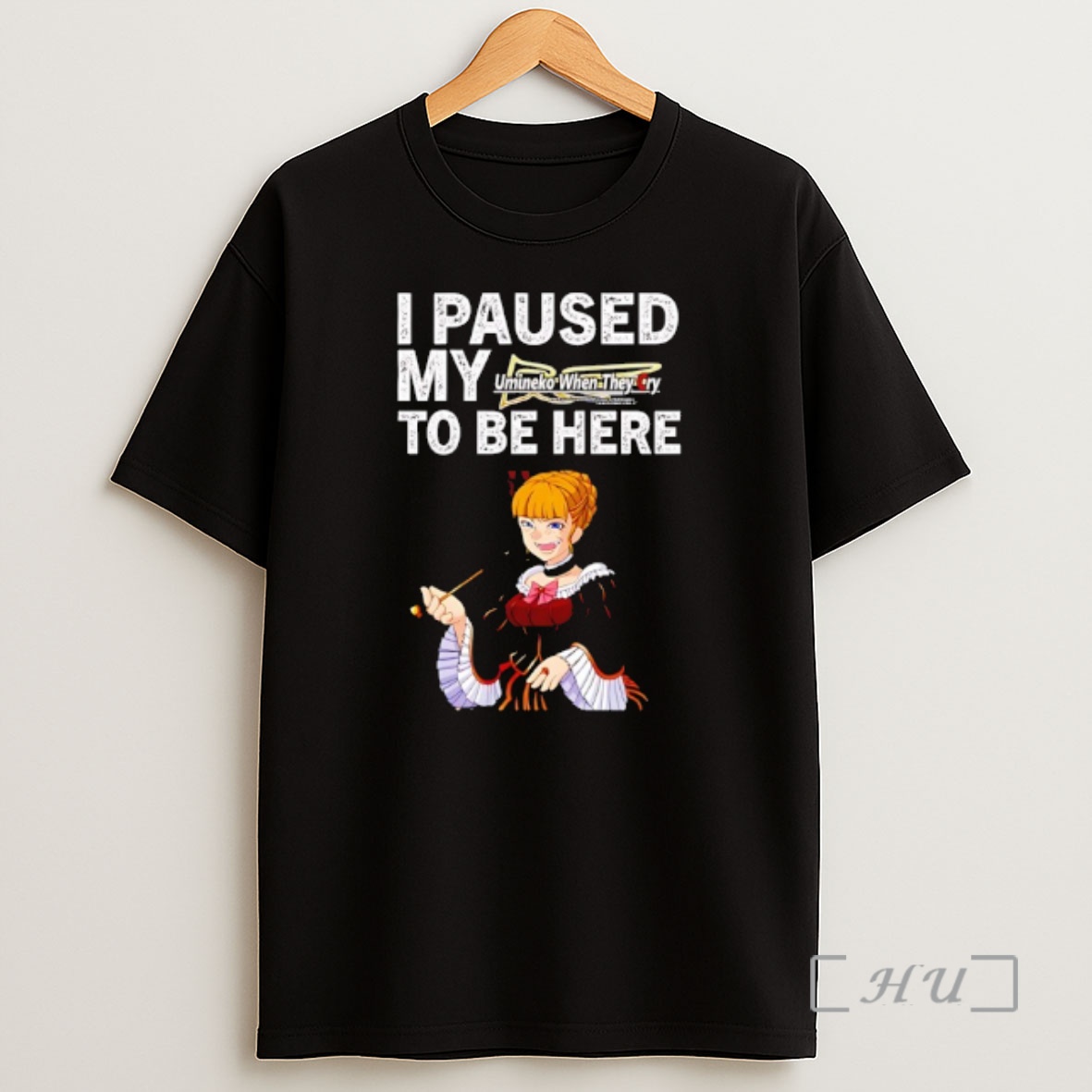 Officials I Paused My Umineko When They Cry To Be Here Anime Premium Shirt Sweatshirt Tee
