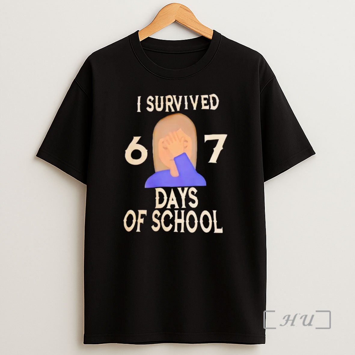 Officials I Survived 6 7 Days Of School Premium Shirt Sweatshirt Tee