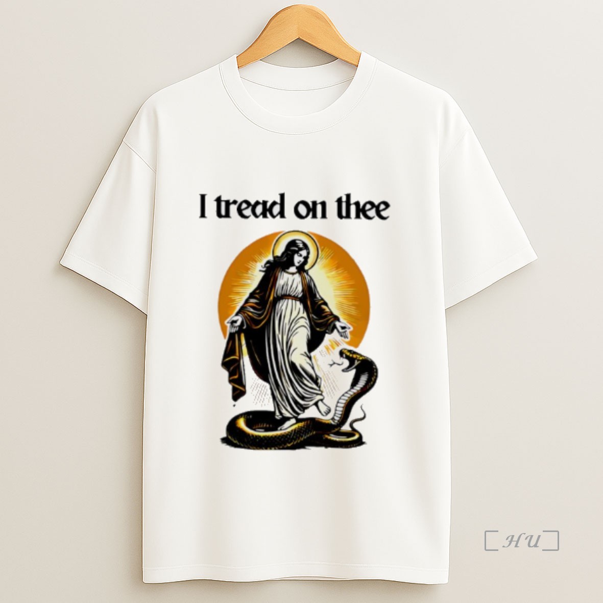 Officials I Tread On Thee Jesus And Snake Premium Shirt Sweatshirt Tee