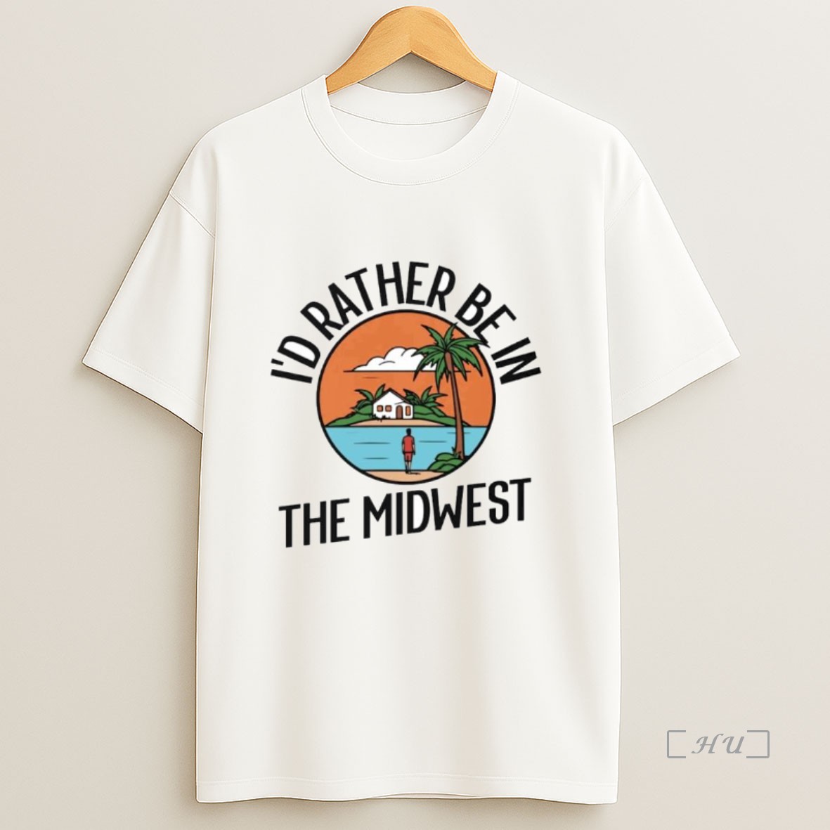 Officials Id Rather Be In The Midwest Ornaments Premium Shirt Sweatshirt Tee