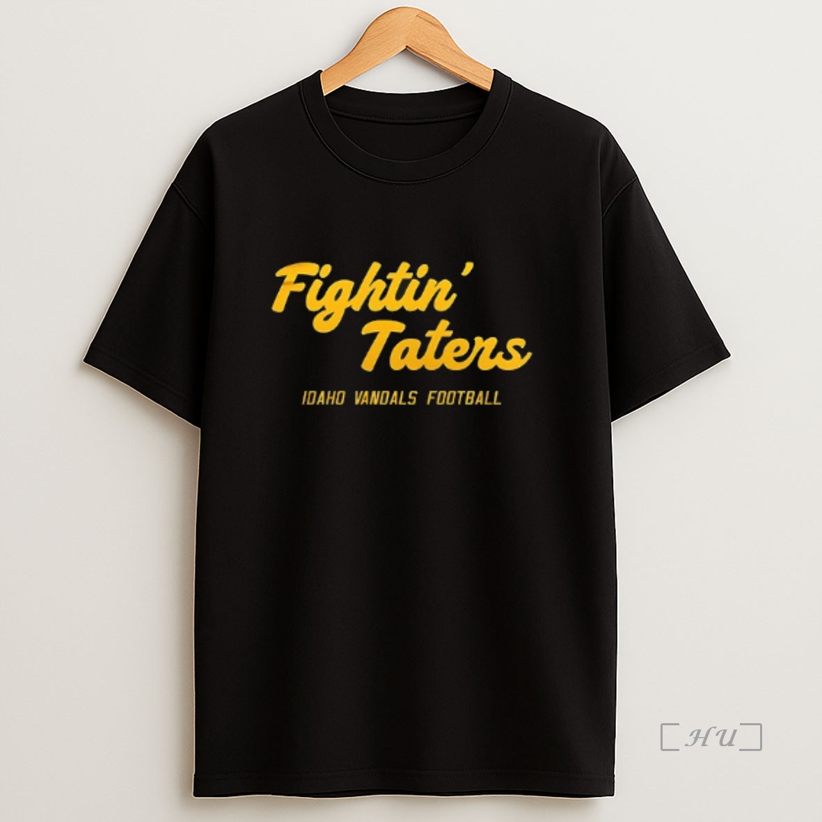 Officials Idaho Vandals Fightin Taters Logo Text Double Sided Graphic Premium Shirt Sweatshirt Tee