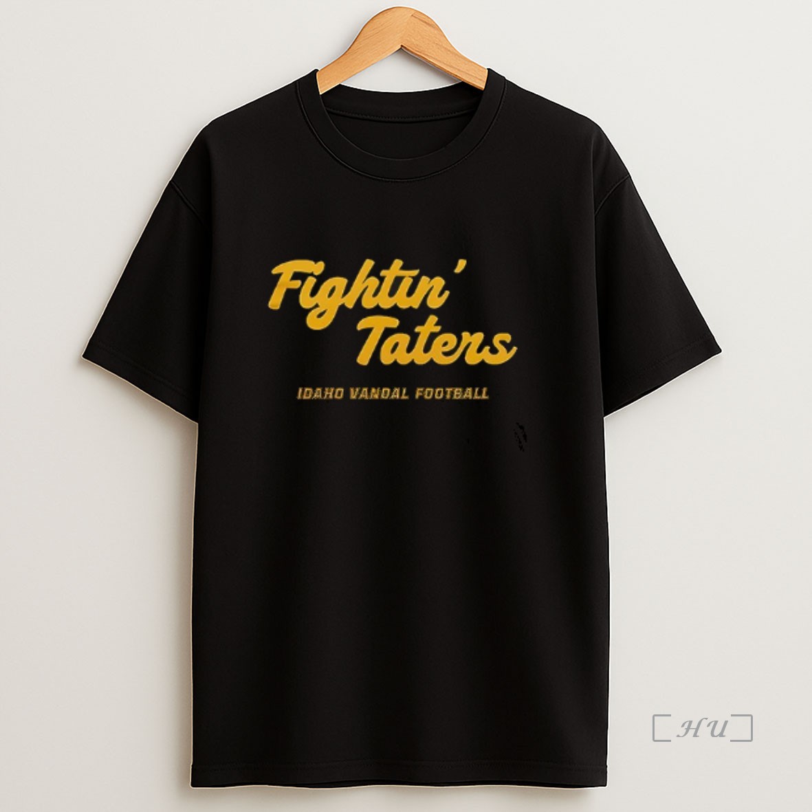 Officials Idaho Vandals Fightin Taters Potato Mascot Logo Double Sided Graphic Premium Shirt Sweatshirt Tee