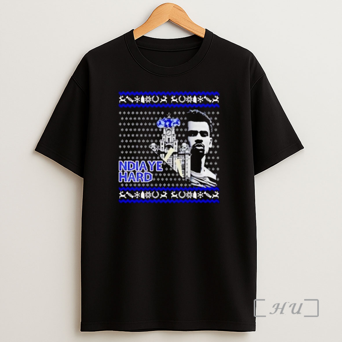 Officials Iliman Ndiaye Everton Fc Ugly Christmas Premium Shirt Sweatshirt Tee