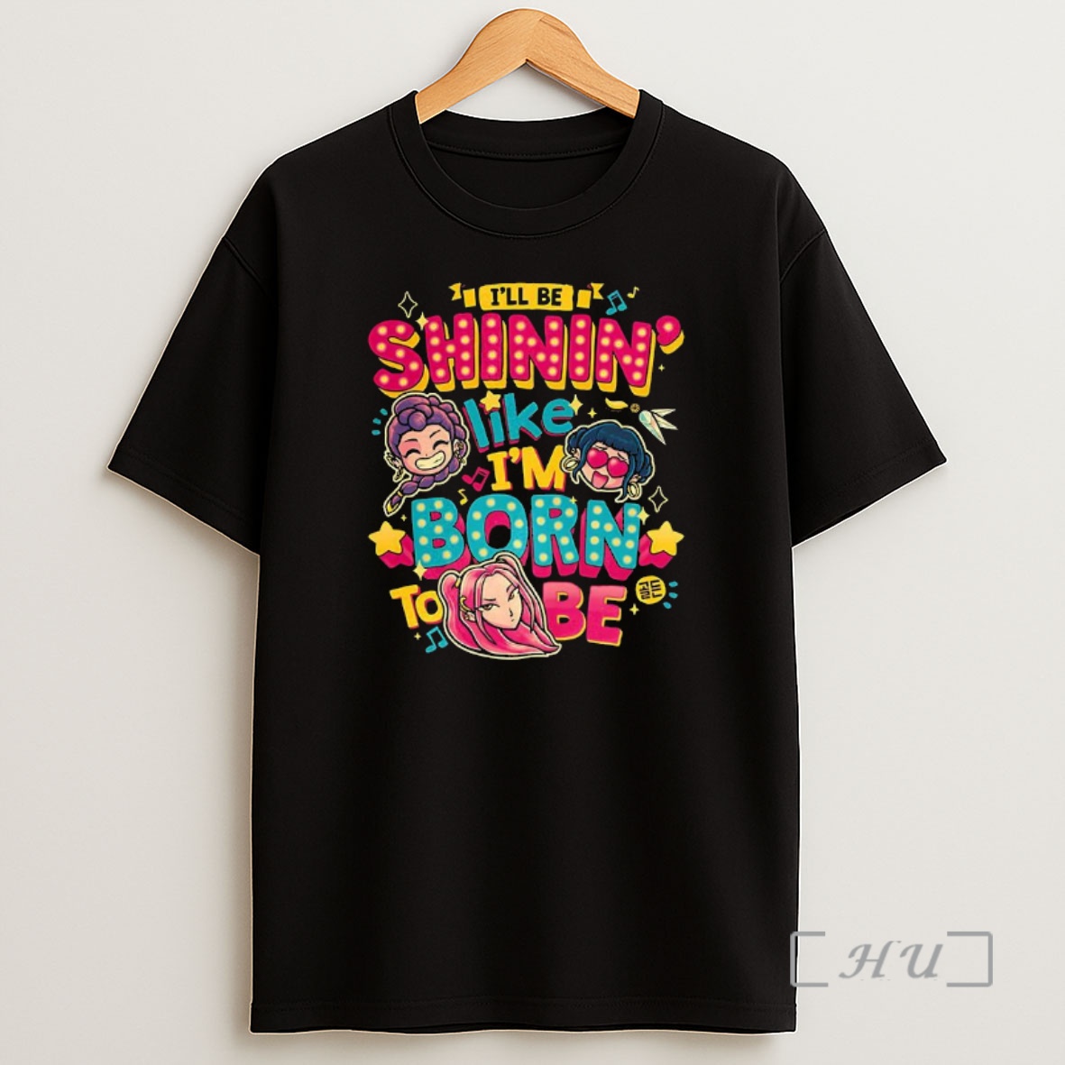 Officials Ill Be Shinin Like Im Born To Be Cartoon Premium Shirt Sweatshirt Tee