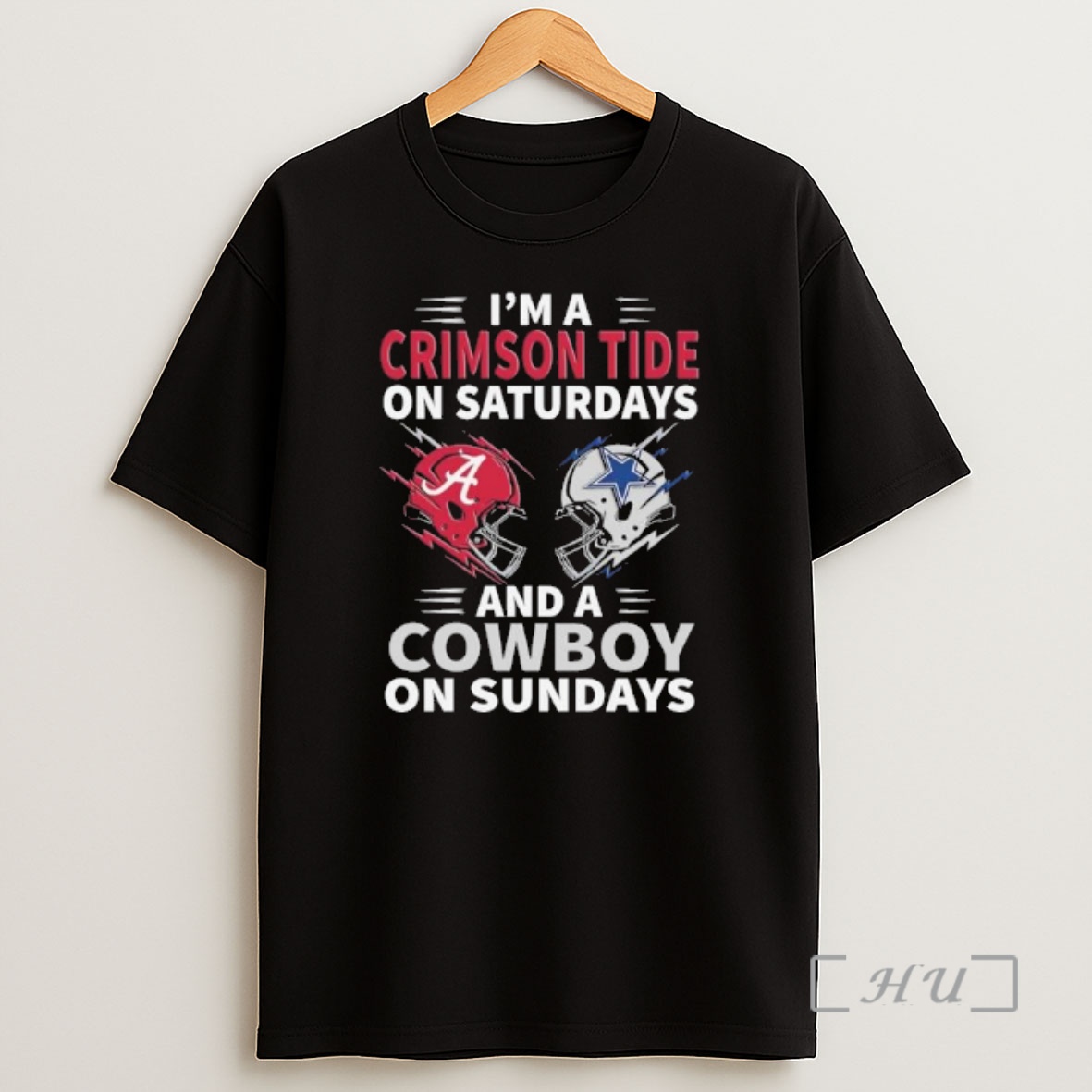 Officials Im A Crimson Tide On Saturdays And A Cowboy On Sundays Premium Shirt Sweatshirt Tee
