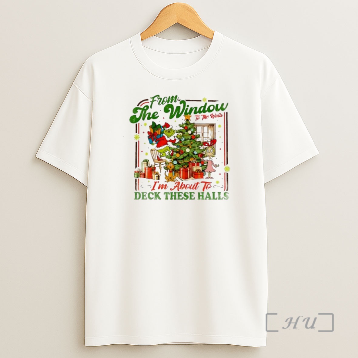Officials Im About To Deck These Halls Christmas Song Grinch Xmas Trends Stylish Premium Shirt Sweatshirt Tee