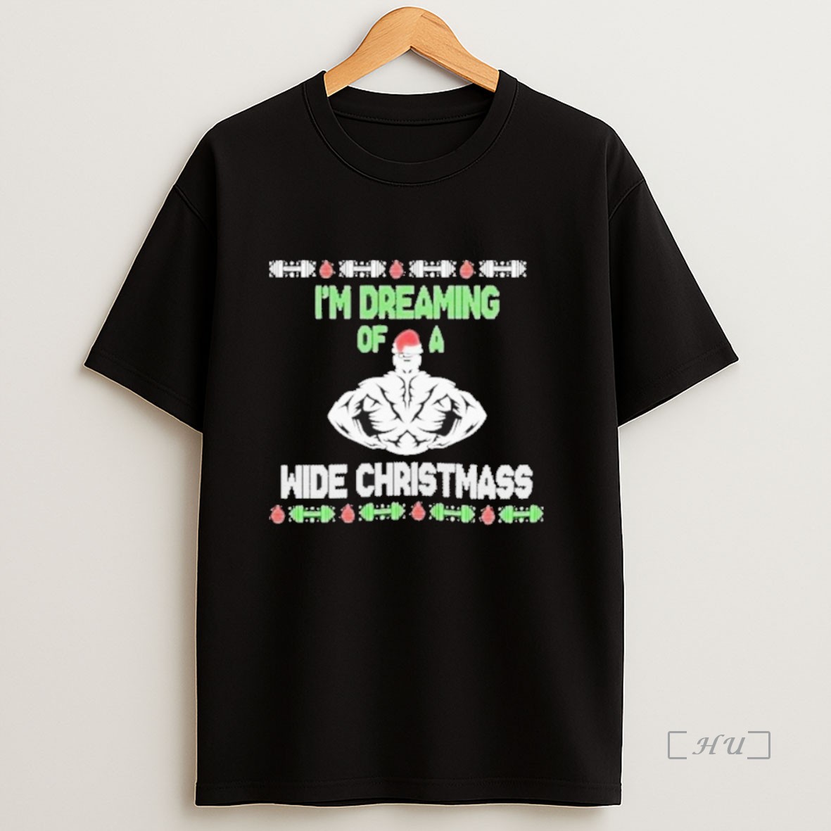 Officials Im Dreaming Of A Wide Christmass Ugly Premium Shirt Sweatshirt Tee