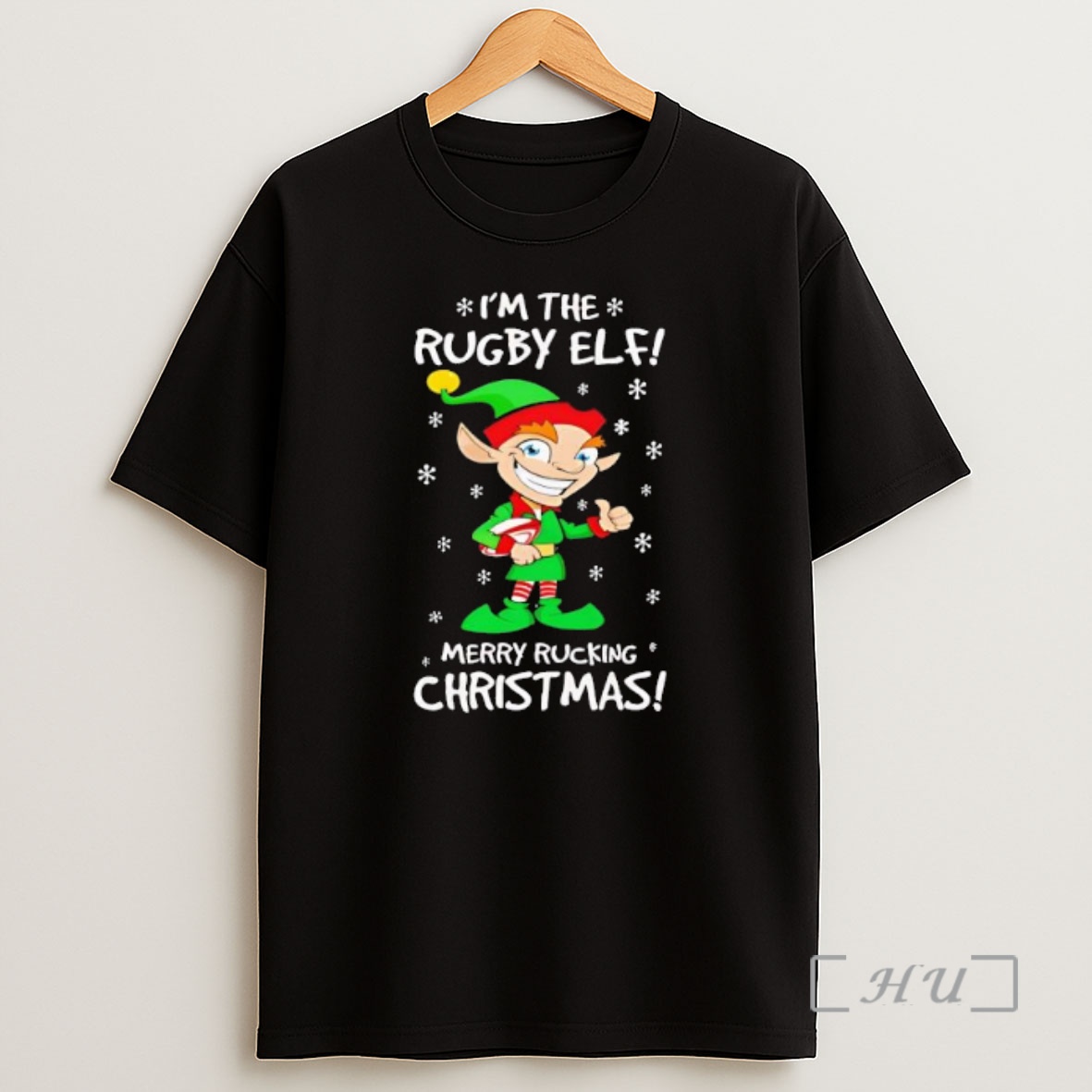 Officials Im The Rugby Elf Christmas Jumper Premium Shirt Sweatshirt Tee