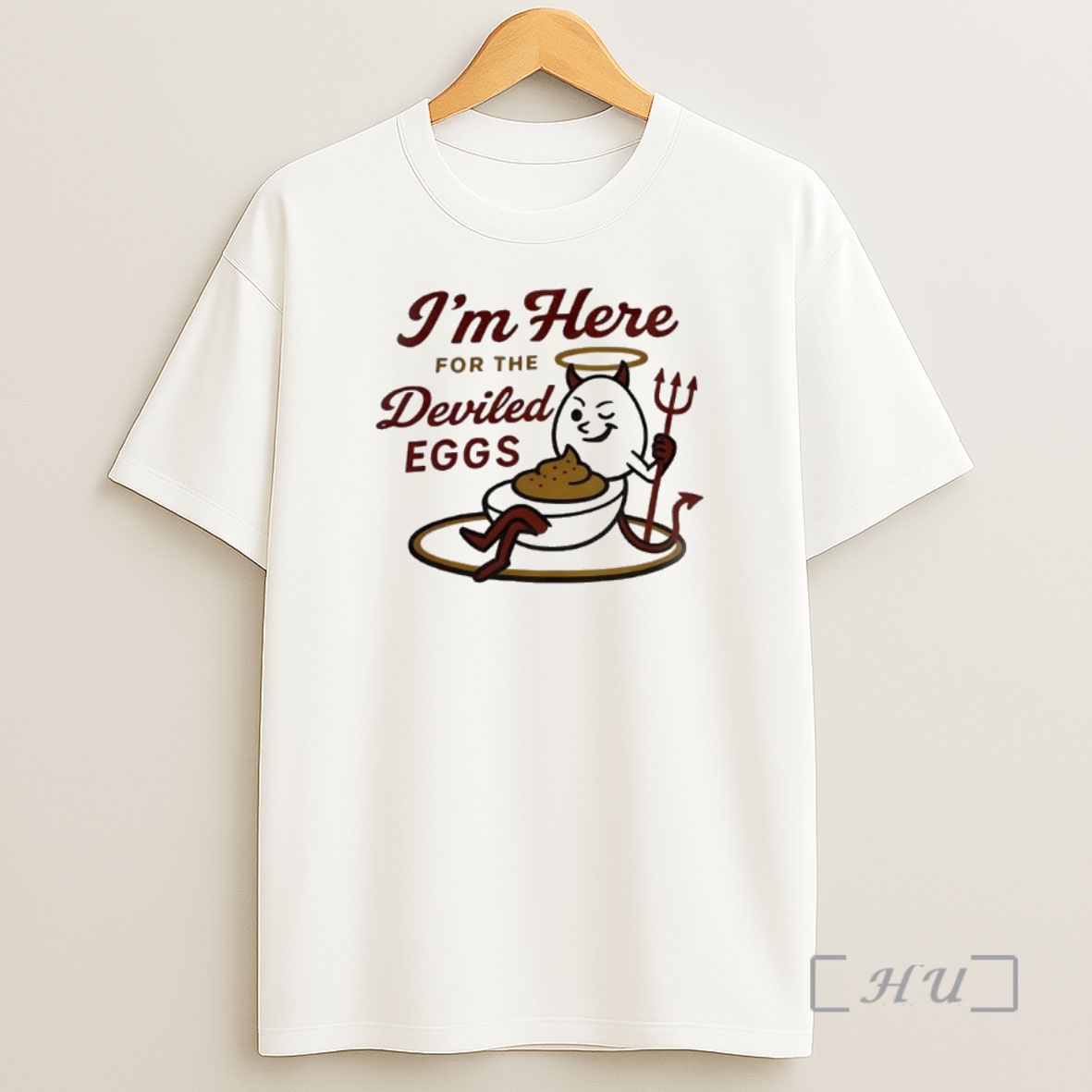 Officials Im Here For The Deviled Eggs Premium Shirt Sweatshirt Tee