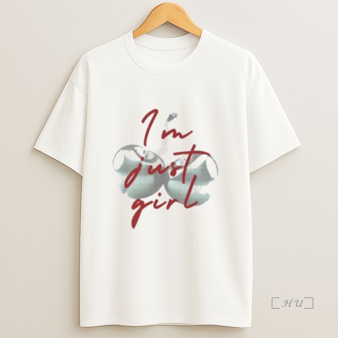 Officials Im Just A Girl Cherry Premium Shirt Sweatshirt Tee
