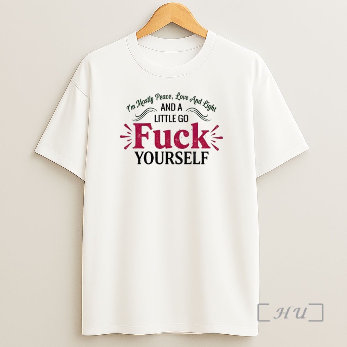 Officials Im Mostly Peace Love And Light And A Little Go Fuck Yourself Merry Christmas Premium Shirt Sweatshirt Tee