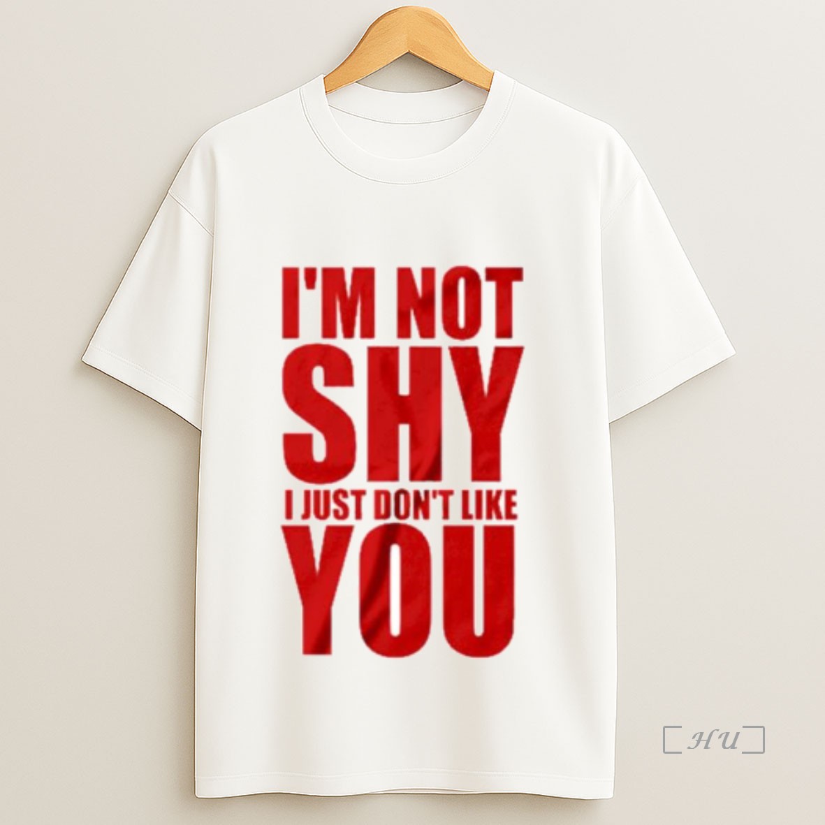 Officials Im Not Shy I Just Dont Like You Ornaments Premium Shirt Sweatshirt Tee