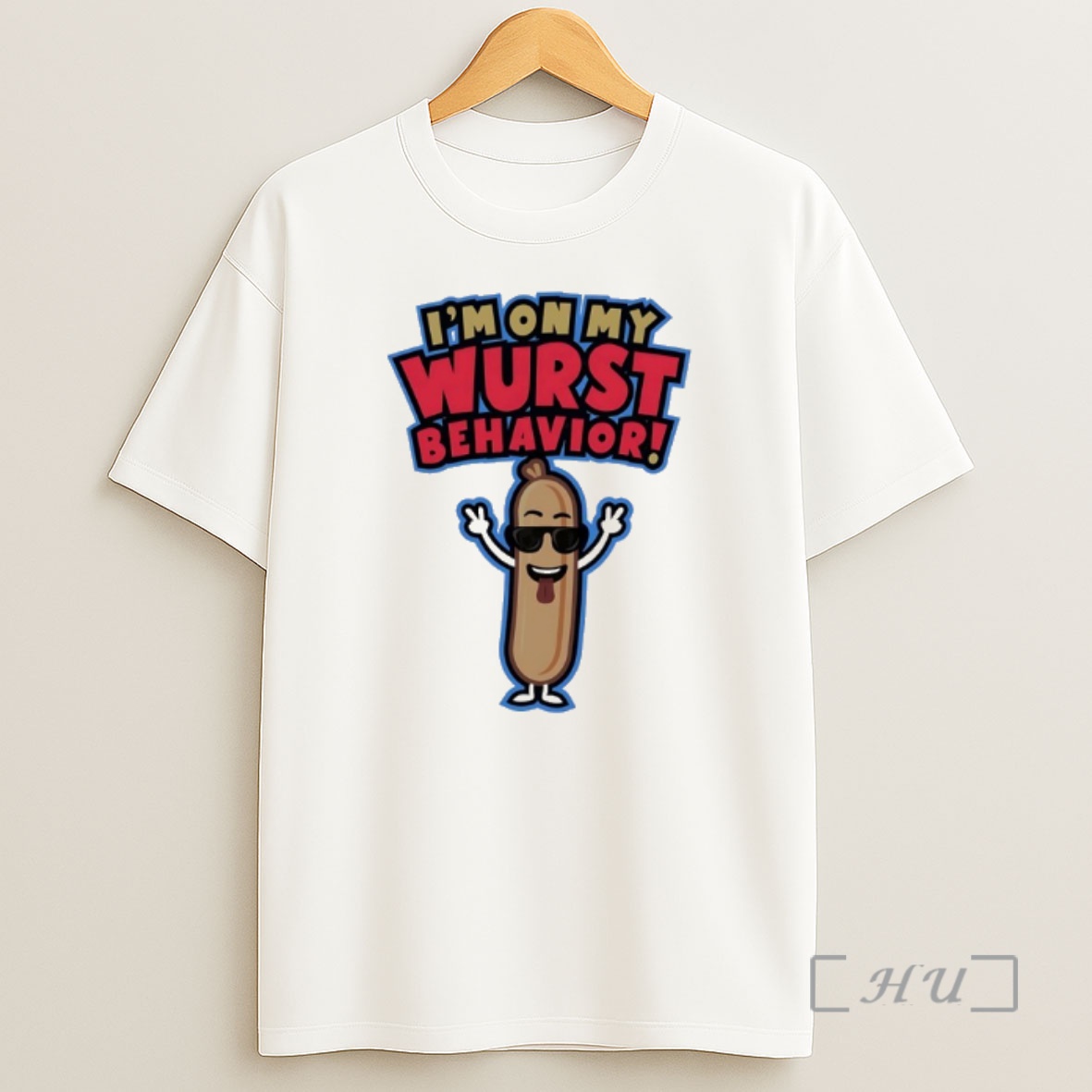 Officials Im On My Wurst Behavior Hotdog Premium Shirt Sweatshirt Tee