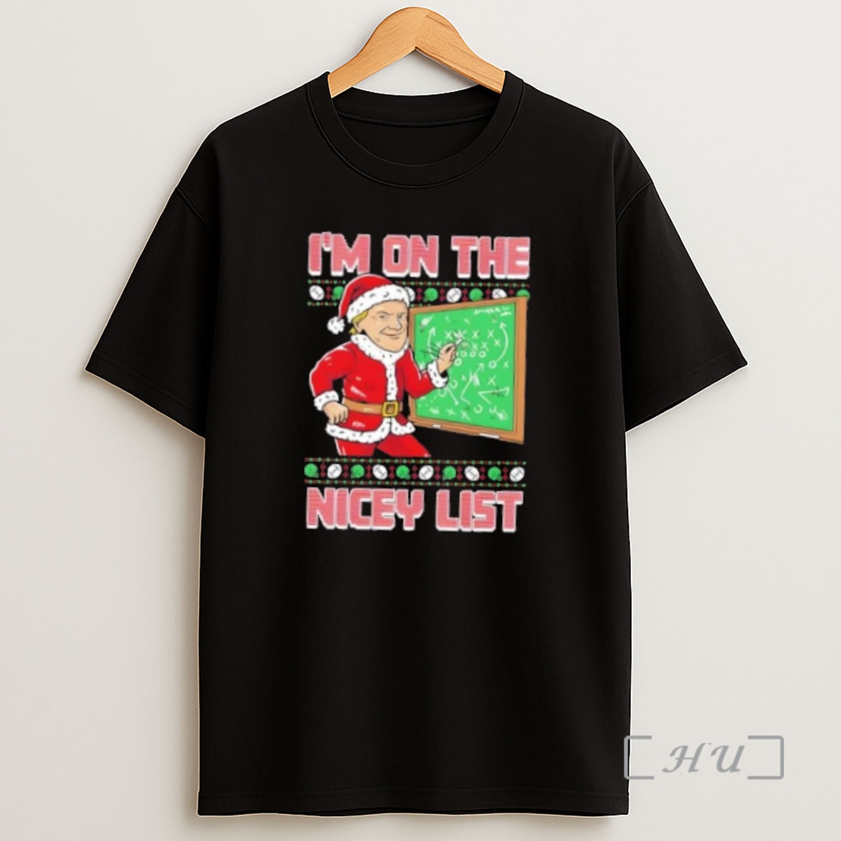 Officials Im On The Nicey List Christmas Ugly Premium Shirt Sweatshirt Tee