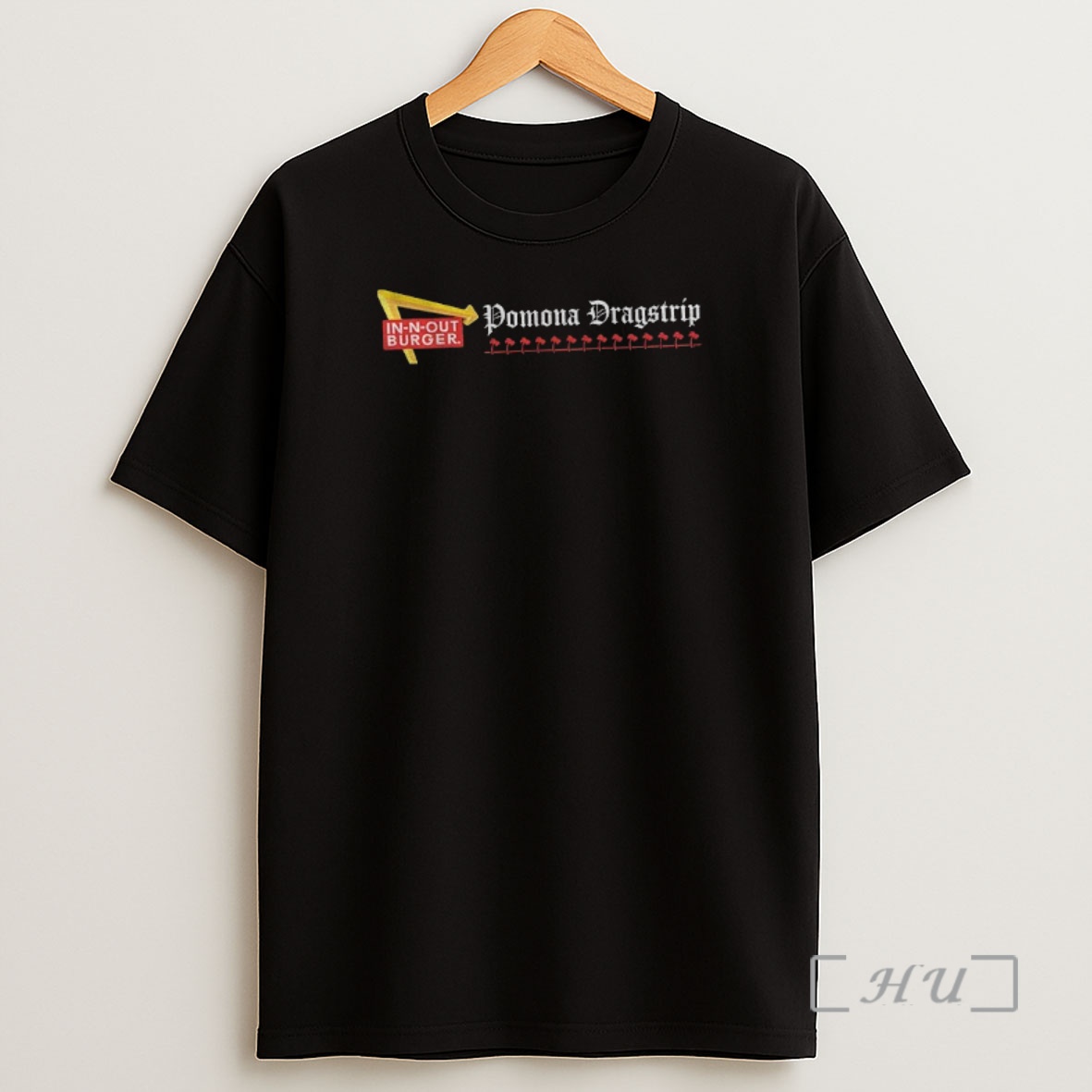 Officials In N Out Burger Pomona Dragstrip Logo Premium Shirt Sweatshirt Tee