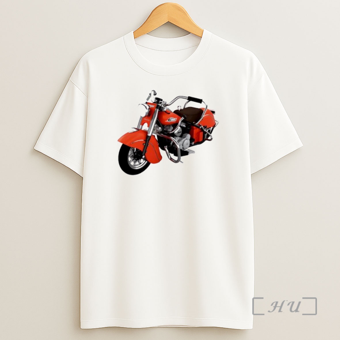 Officials Indian Chief Motorcycle Hallmark Ornaments White Premium Shirt Sweatshirt Tee