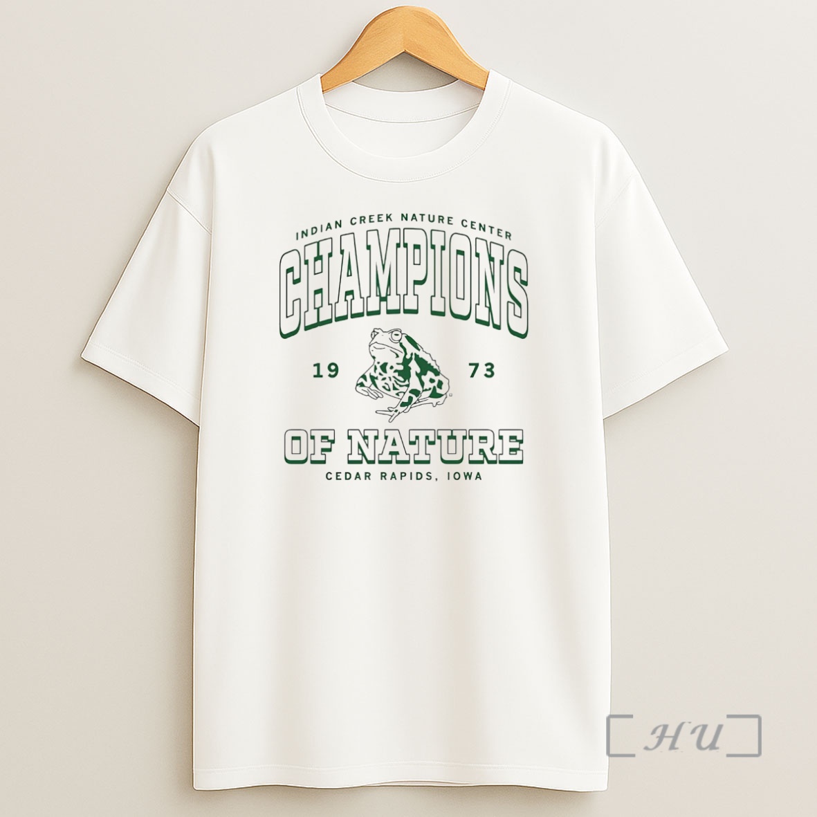 Officials Indian Creek Nature Center Champions Of Nature 1973 Premium Shirt Sweatshirt Tee