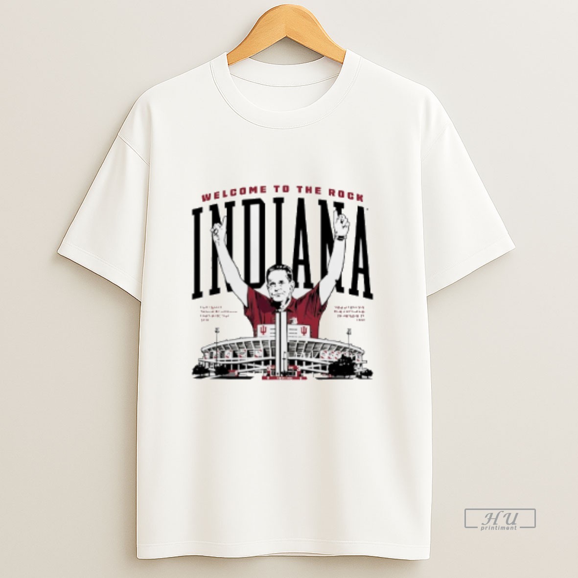 Officials Indiana Hoosiers Curt Cignetti Welcome To The Rock Sweatshirt Tee