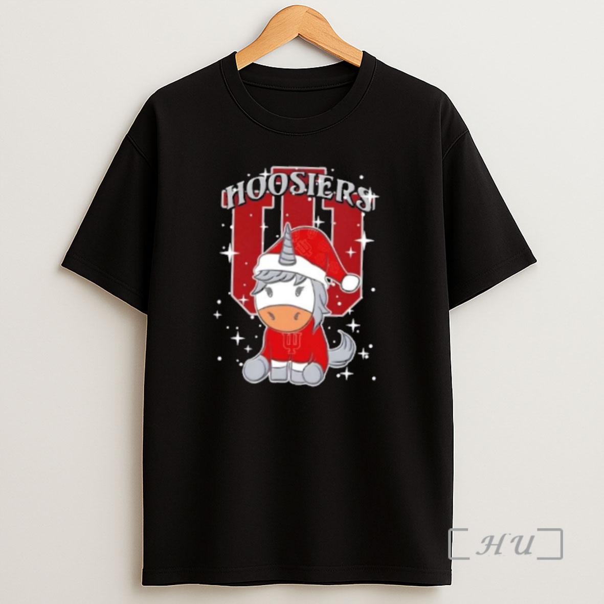 Officials Indiana Hoosiers Football X Unicorn Merry Christmas Premium Shirt Sweatshirt Tee