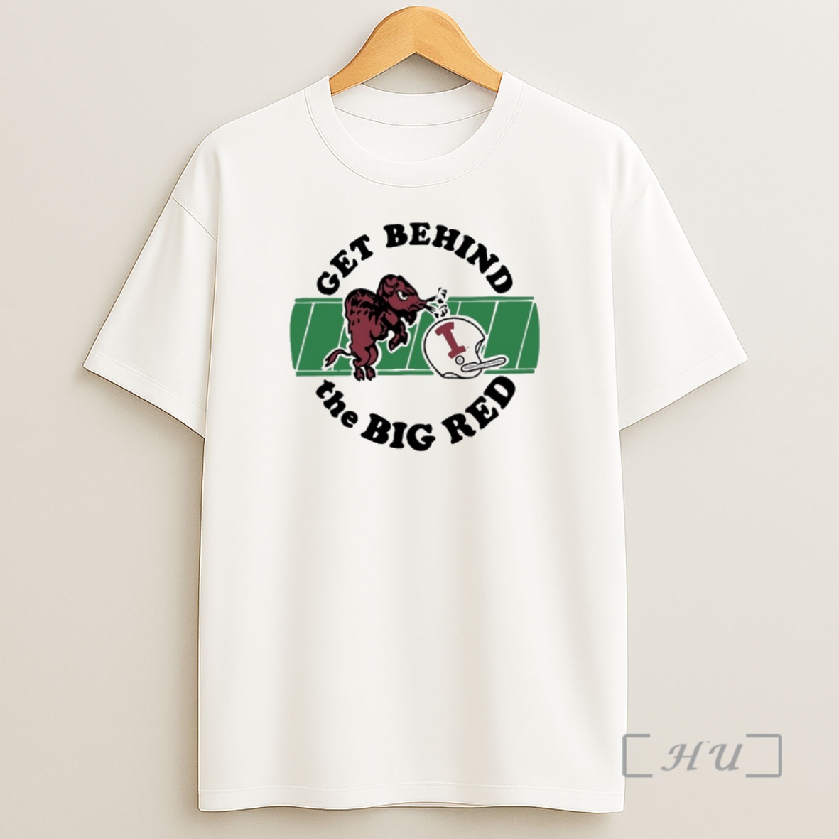 Officials Indiana Hoosiers Get Behind The Big Red Premium Shirt Sweatshirt Tee