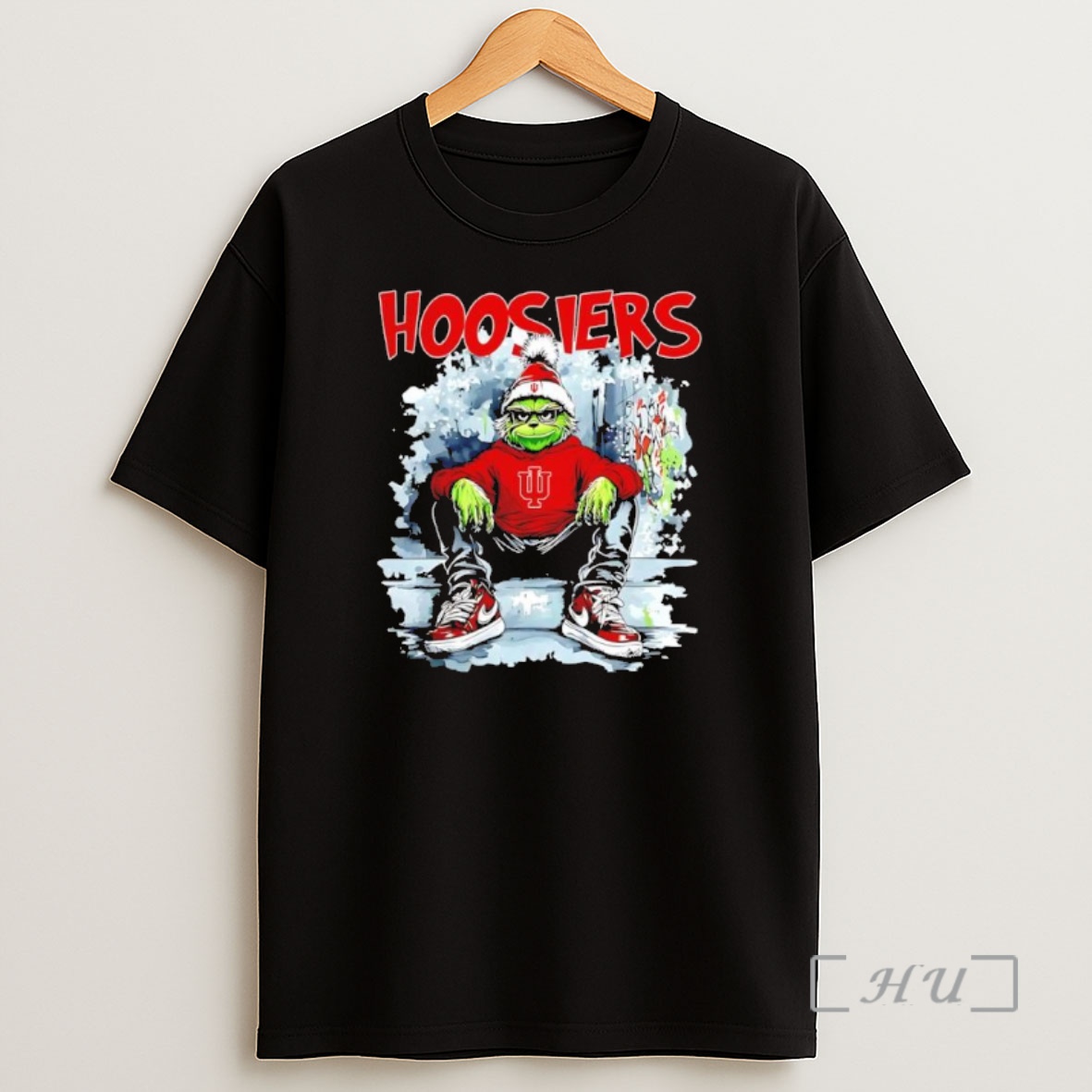 Officials Indiana Hoosiers Grinch Ready For The Christmas 2025 Premium Shirt Sweatshirt Tee