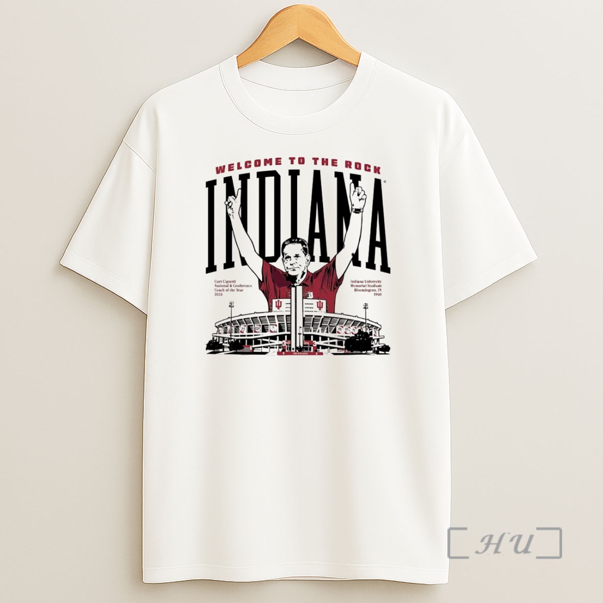 Officials Indiana Hoosiers Coach Curt Cignetti Welcome To The Rock Premium Shirt Sweatshirt Tee