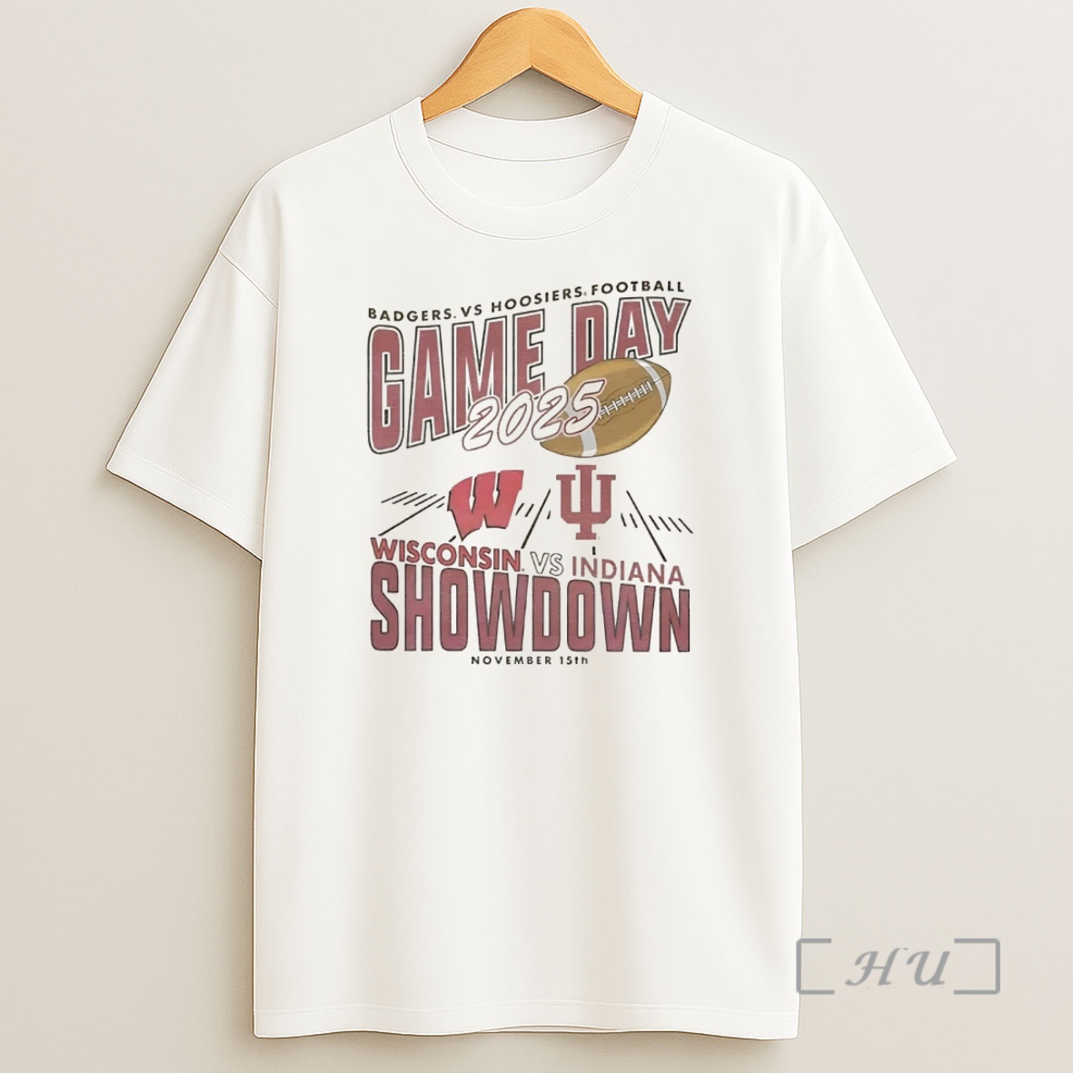 Officials Indiana Hoosiers Vs Wisconsin Badgers 2025 Gameday Showdown Premium Shirt Sweatshirt Tee