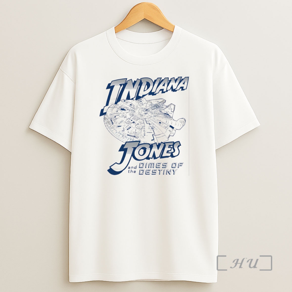 Officials Indiana Jones And The Dimes Of Destiny Millennium Falcon Premium Shirt Sweatshirt Tee