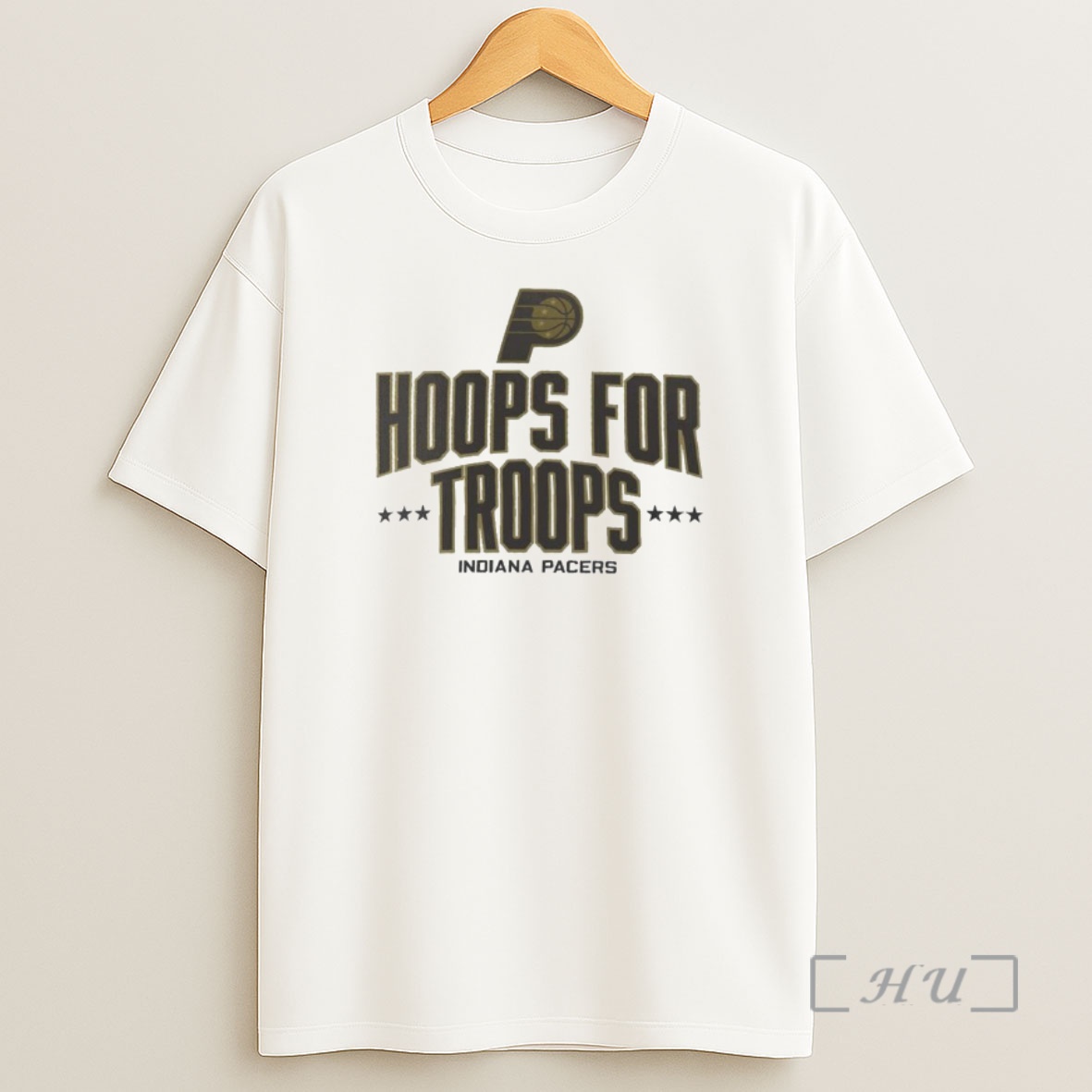 Officials Indiana Pacers Nba Hoops For Troops Ornaments Premium Shirt Sweatshirt Tee