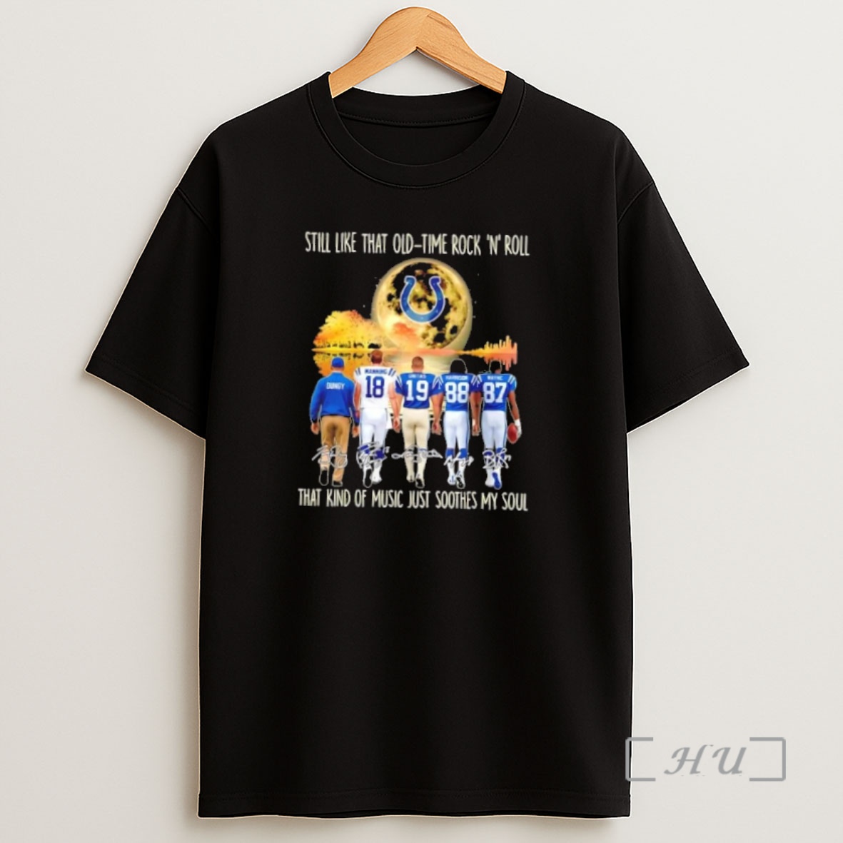 Officials Indianapolis Colts Manning And Legends Still Like That Old Tome Rock N Roll That Kind Of Music Just Soothes My Soul Premium Shirt Sweatshirt Tee