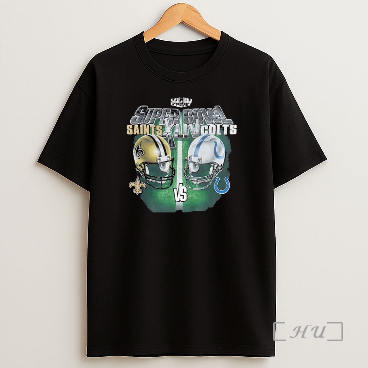 Officials Indianapolis Colts Vs New Orleans Saints Super Bowl Xliv Retro Premium Shirt Sweatshirt Tee