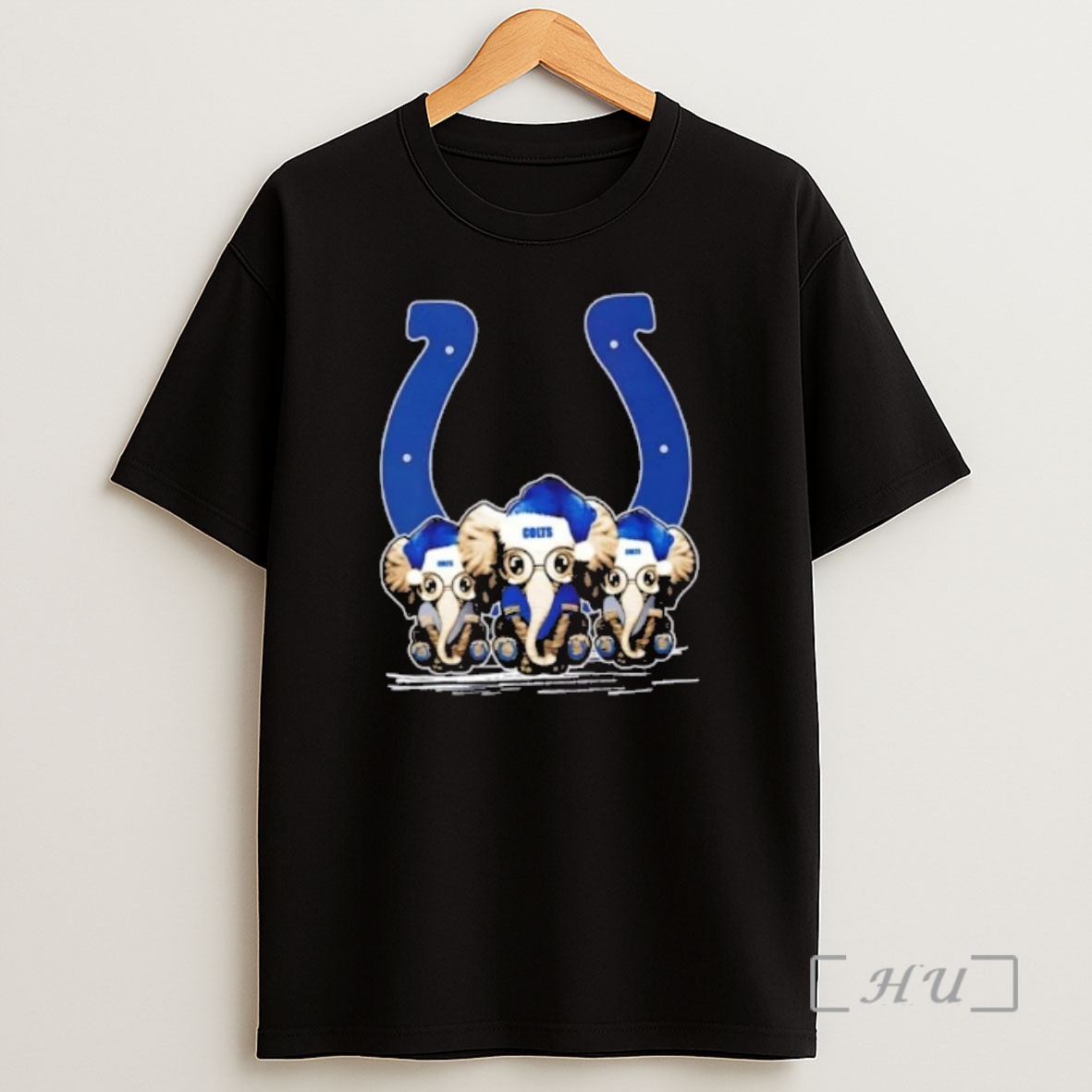 Officials Indianapolis Colts X Elephants Santa Hat Merry Christmas Premium Shirt Sweatshirt Tee