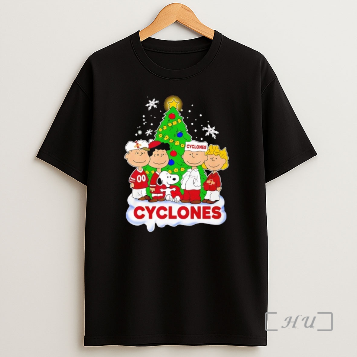 Officials Iowa State Cyclones Snoopy And The Peanuts Christmas 2025 Premium Shirt Sweatshirt Tee