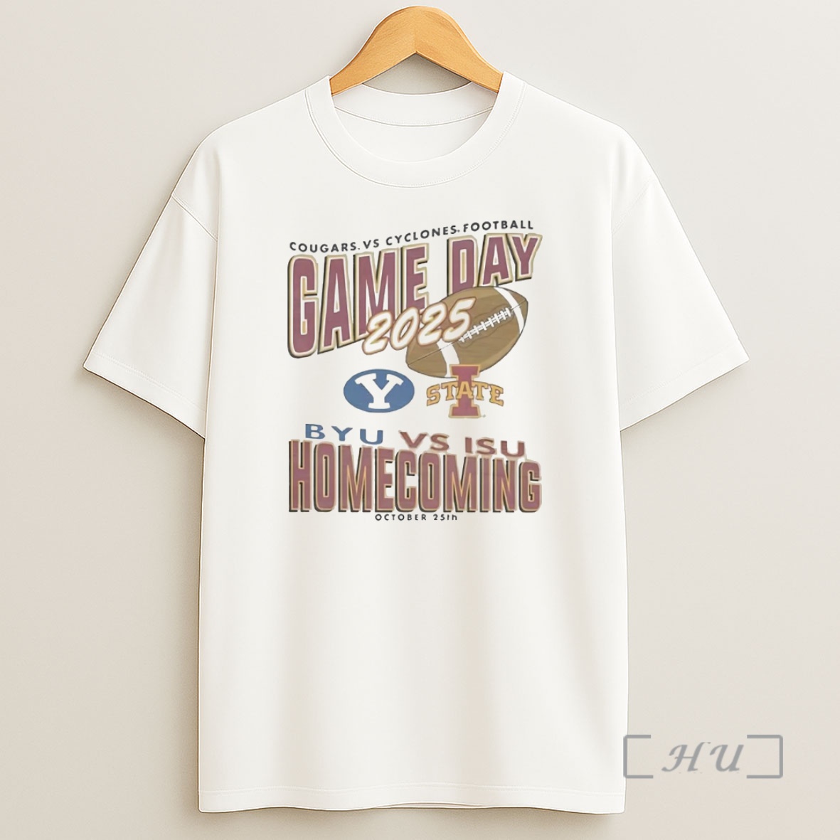 Officials Iowa State Cyclones Vs Byu Cougars 2025 Game Day Homecoming Premium Shirt Sweatshirt Tee