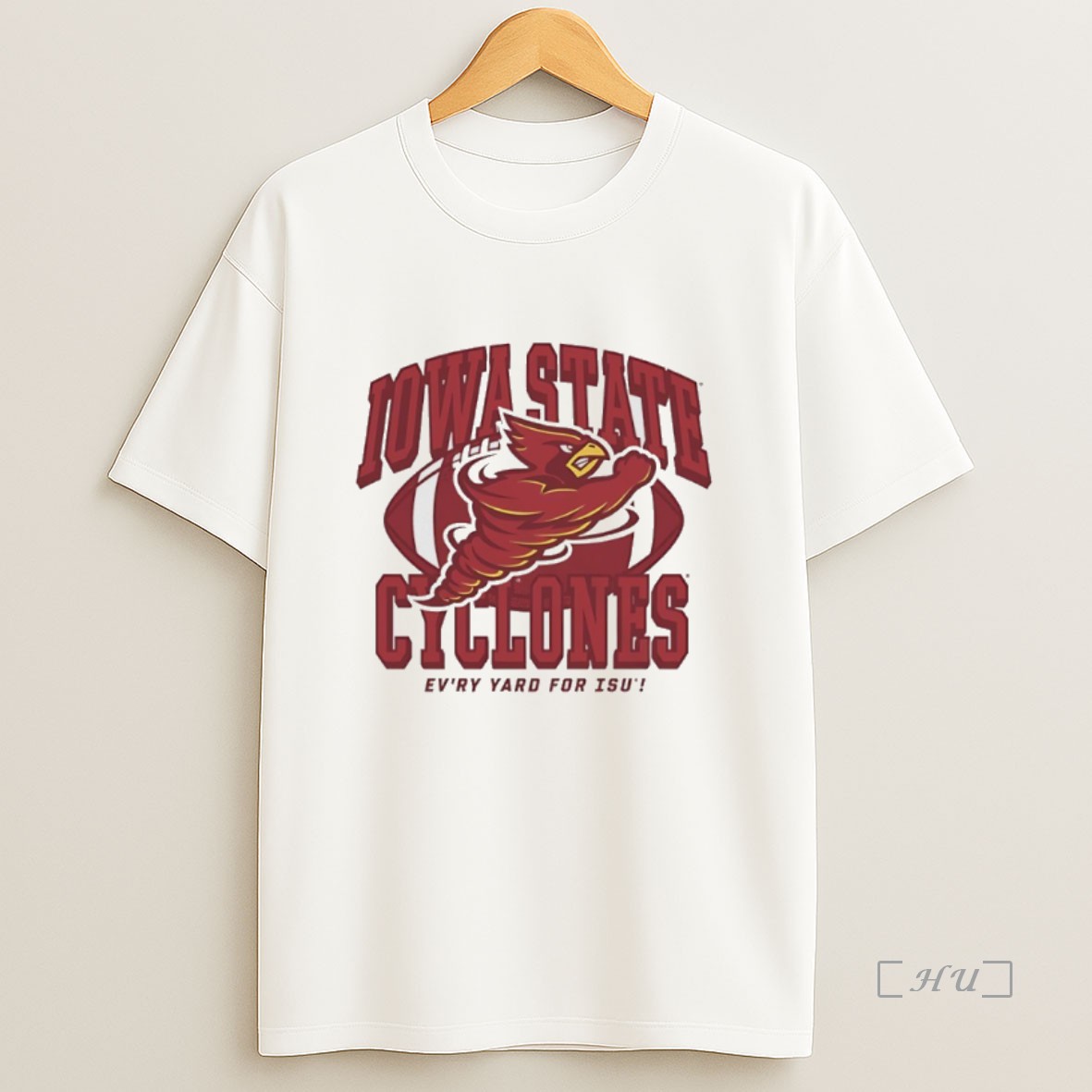 Officials Iowa State Football Punching Cy 1995 Evry Yard For Isu Logo Premium Shirt Sweatshirt Tee