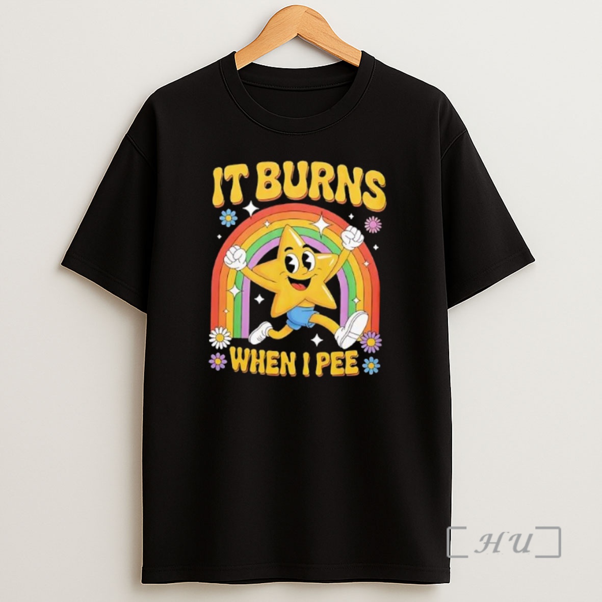 Officials It Burns When I Pee Funny Saying Sunny Premium Shirt Sweatshirt Tee